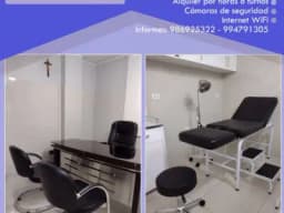 Alquiler de consultorio médico equipado