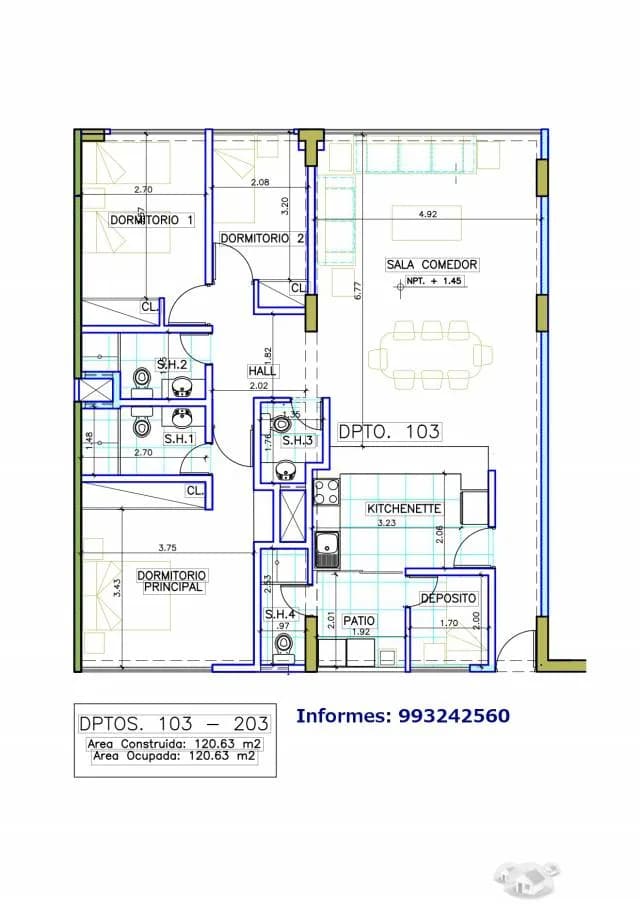 Proyecto San Borja limite Surco departamentos estreno — foto 3