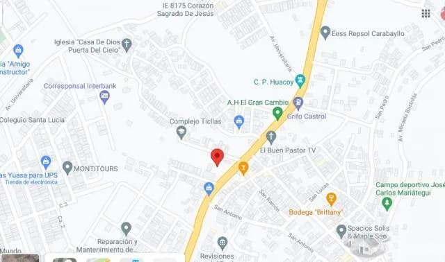 EN VENTA TERRENO EN CARABAYLLO AV. TUPAC AMARU — foto 1
