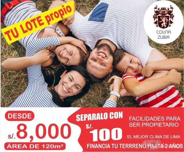 VENTA DE LOTES, TERRENOS, CON TITULO DE PROPIEDAD. — foto 1