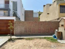Terreno Residencial - Único en Excelente Ubicación en La Molina (160 m2)