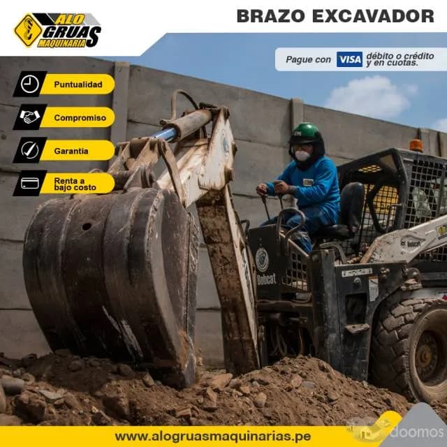 se alquila minicargador bobcat — foto 1