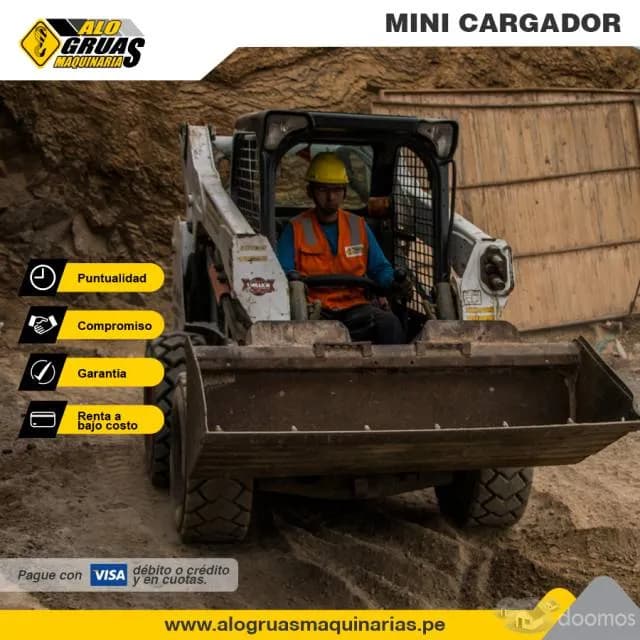 se alquila minicargador bobcat — foto 3