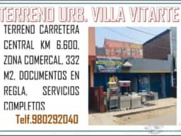 TERRENO ZONA COMERCIAL