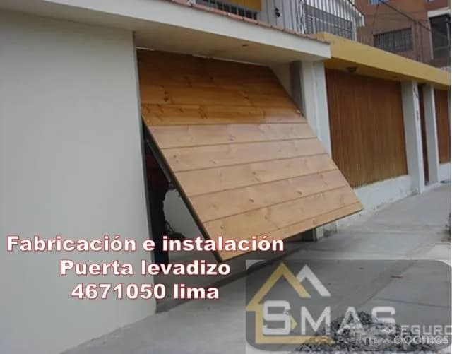 venta de puertas automáticas en levadizo seccional batiente corredizo lima surco — foto 1