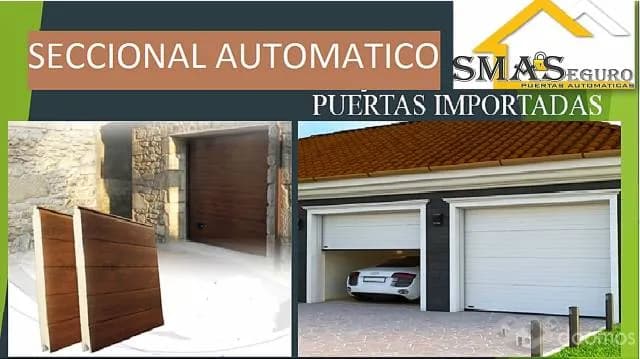 venta de puertas automáticas en levadizo seccional batiente corredizo lima surco — foto 4
