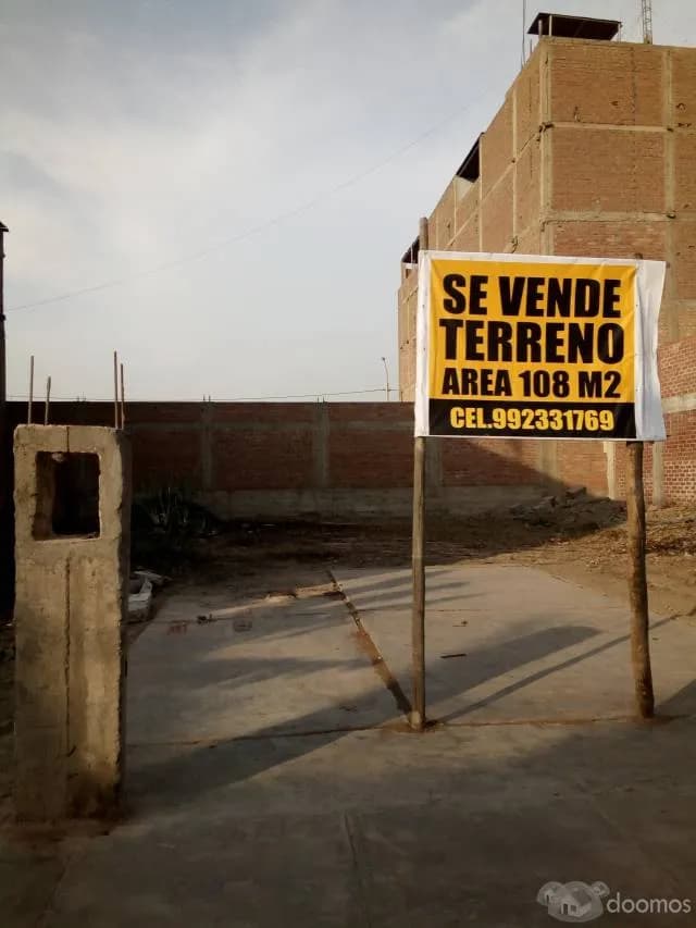 SE VENDE  TERRENO DE 108 MTS — foto 1