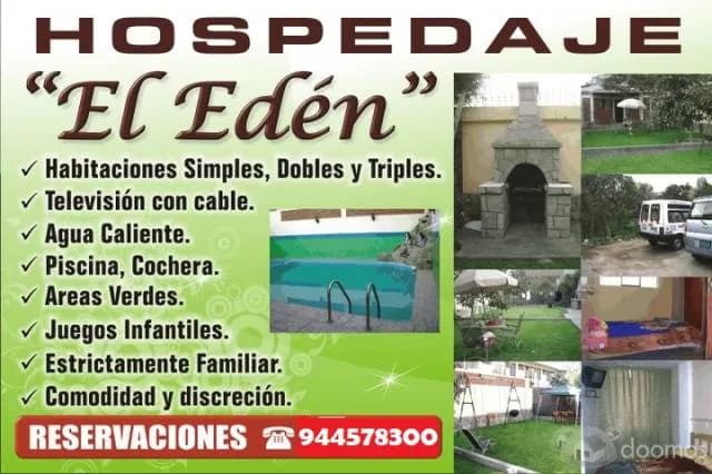 HOSPEDAJE EL EDEN DE CHOSICA — foto 1