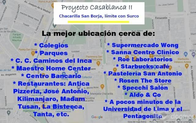 Departamento con terraza Estreno Chacarilla San Borja limite con Surco — foto 2