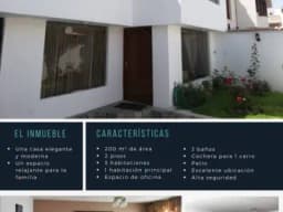 SE VENDE CASA EN URB. PRIVADA - UMACOLLO