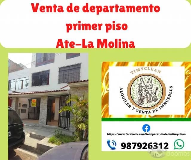 Venta de Departamento en primer piso Ate- La Molina — foto 1