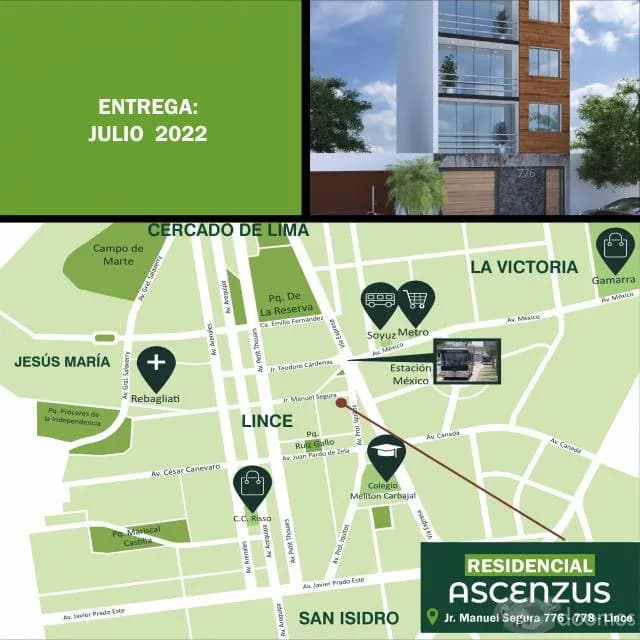 Vive en Lince, Vive a 5 Minutos de San Isidro! — foto 3