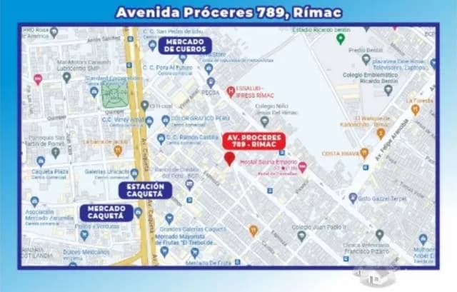 VENTA DEPARTAMENTO - RIMAC - AV. PROCERES - DESDE 50M2 – SALA/COMEDOR/2DORMITORIO — foto 6