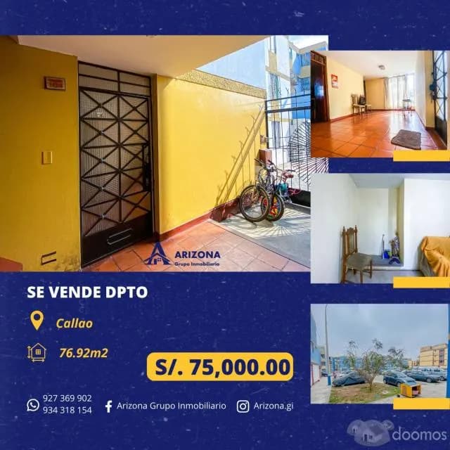ID 0044 - DEPARTAMENTO EN VENTA - 1ER PISO - CALLAO — foto 1