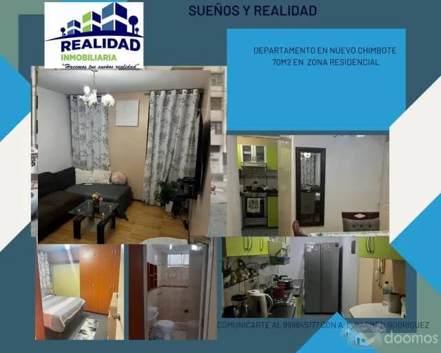 ¡¡¡ BAJO DE PRECIO ¡¡ VENTA DE MODERNO DEPARTAMENTO EN RESIDENCIAL - AV. ANCHOVETA NVO. CHIMBOTE — foto 2