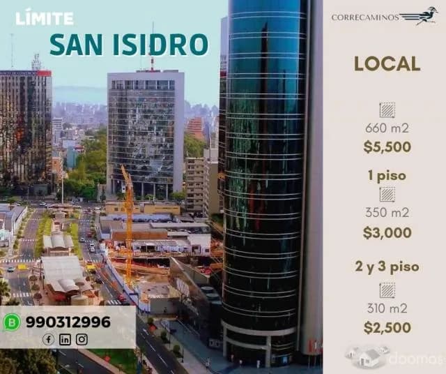 LOCAL EN SAN ISIDRO — foto 1