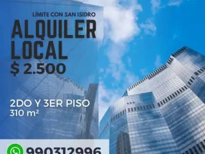 OFICINA 2DO PISO, 3ER PISO + TERRAZA