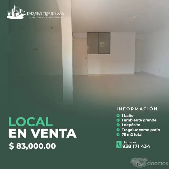 ¡¡AMPLIO LOCAL EN VENTA !! — foto 1