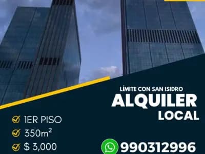 ALMACEN 1ER PISO DE 350 MT2