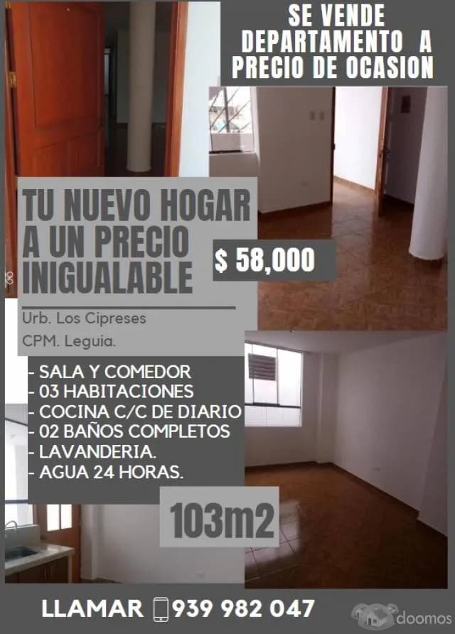 VENDO DEPARTAMENTO A PRECIO DE OCASION — foto 1