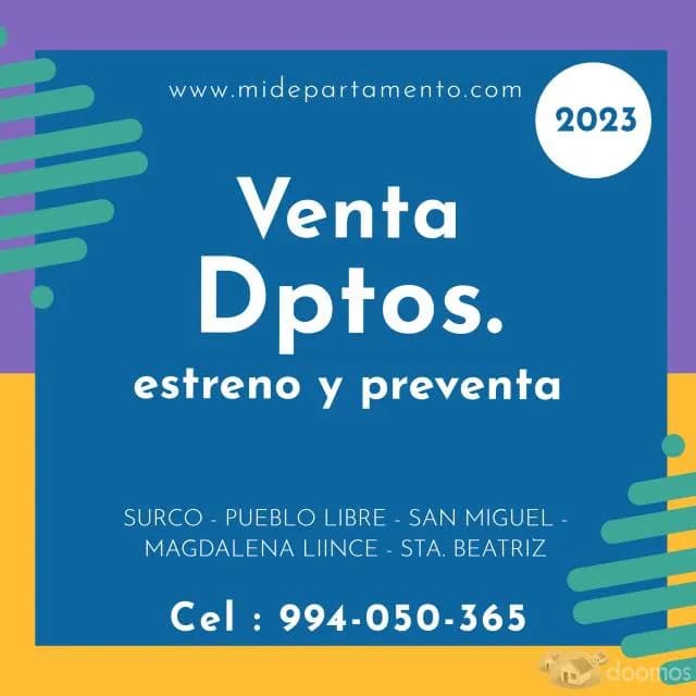 Pueblo Libre : dptos. estreno buenos y economicos — foto 1