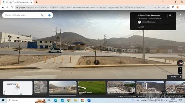 VENDO TERRENO EN ESQUINA 500 M2 PACHACÁMAC — foto 2