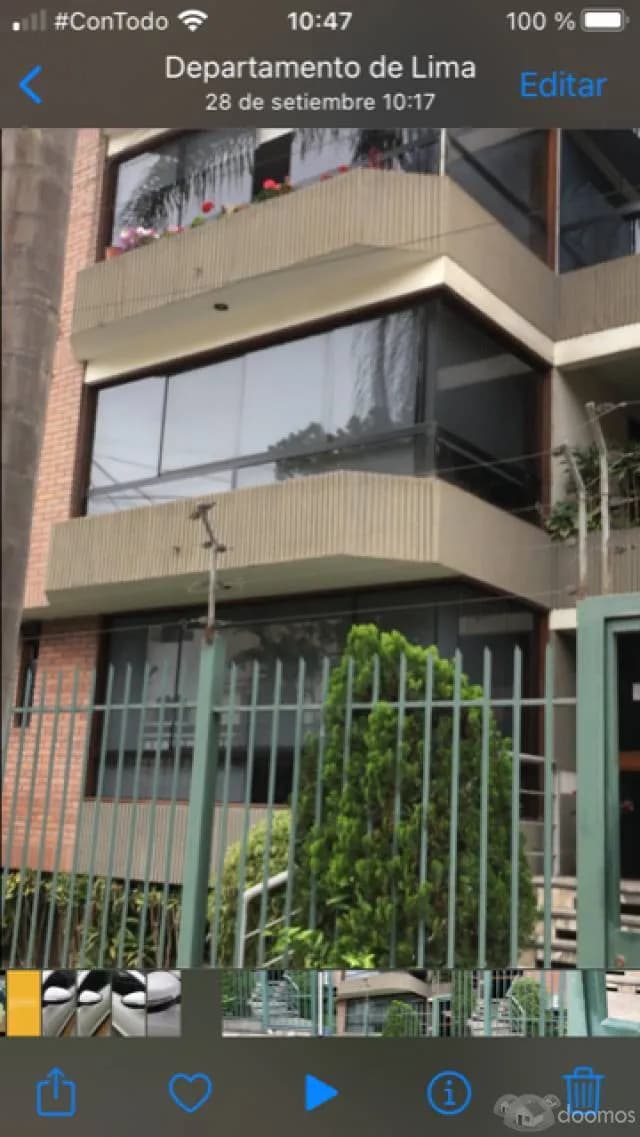Amplio departamento 120 mt2 en San Borja — foto 1