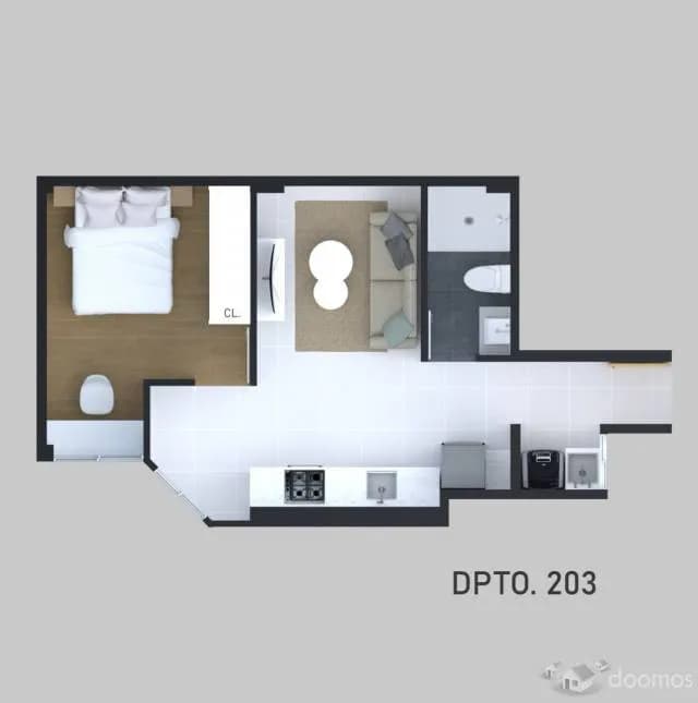 departamentos de 40m2 — foto 1