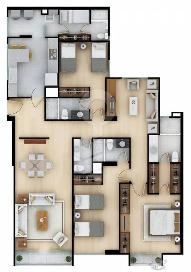 Flat203Al4033D2B — foto 1