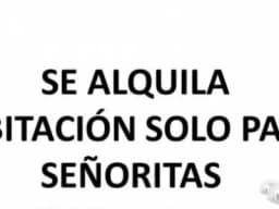 alquiler de habitaciones