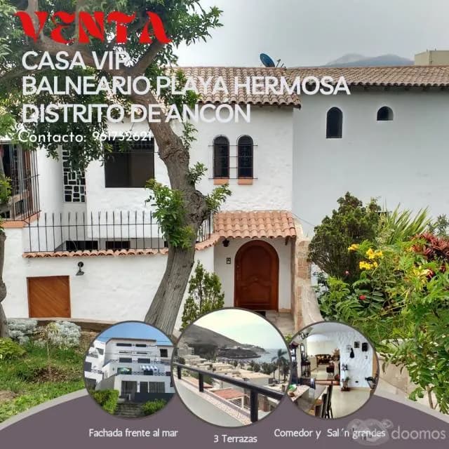 VENTA DE CASA DE PLAYA EN ANCÓN — foto 1