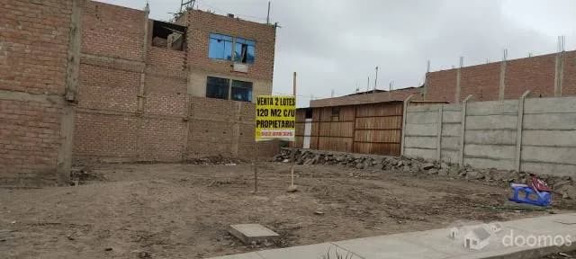 VENTA DE DOS TERRENOS JUNTOS, CADA UNO DE 120 MT2 — foto 3