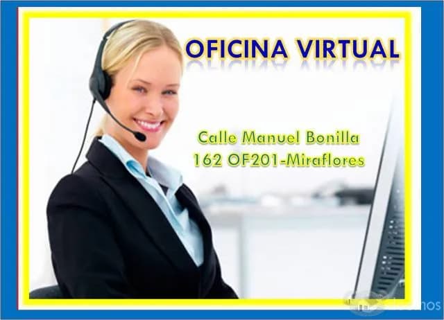 ALQUILER DE SERVICIO VIRTUAL EN MIRAFLORES — foto 1