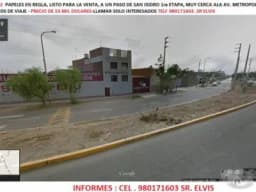 VENDO TERRENO DE OCASION COSTADO DE SAN ISIDRO I ETAPA