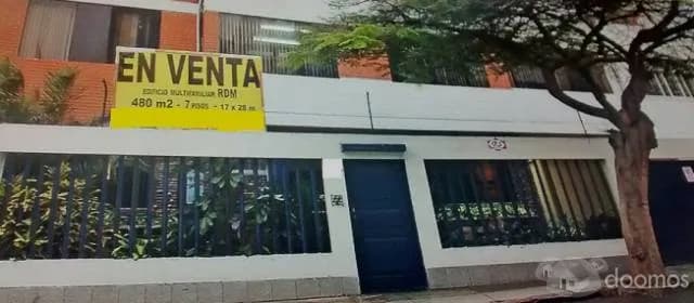 TERRENO EN MIRAFLORES IDEAL PARA CONSTRUCTOR PARÁMETROS PARA 7 PISOS — foto 1