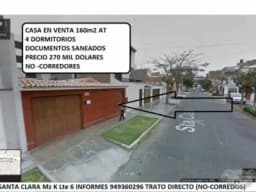 VENDO CASA EN URB. LA MERCED
