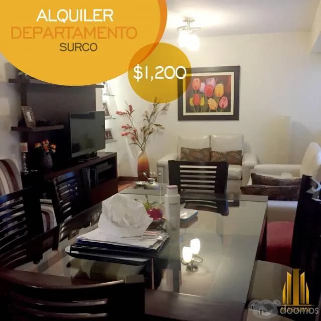 ALQUILER DEPARTAMENTO SANTIAGO DE SURCO — foto 1