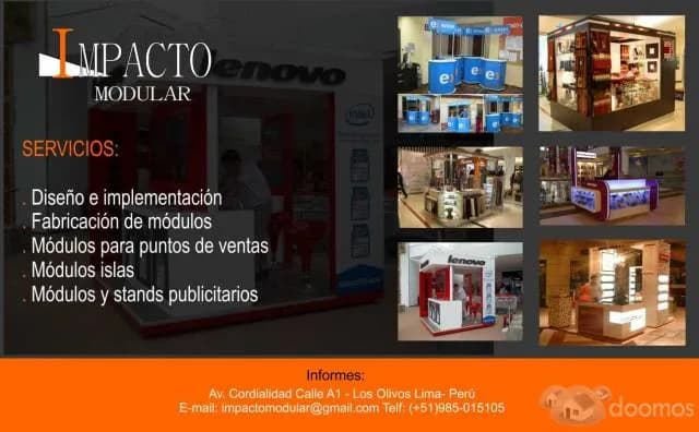 Fabricación de módulos para exhibición — foto 1