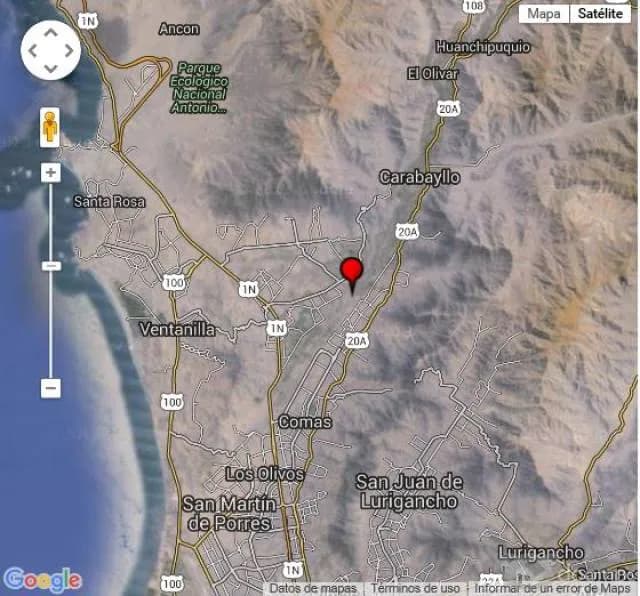 VENDO TERRENO EN CARABAYLLO 120 m2 — foto 1