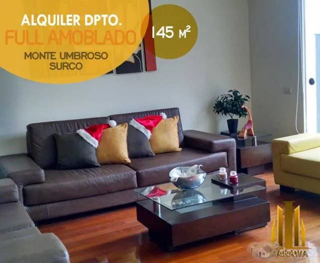 Dpto. monte umbroso  – Chacarilla FULL AMOBLADO — foto 1