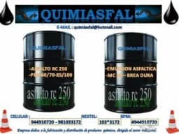 asfaltos rc-250 liquido rpm:#944910720 BUEN PRECIO