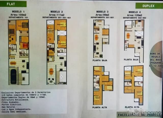 DEPARTAMENTOS FLAT Y DUPLEX DE ESTRENO — foto 2