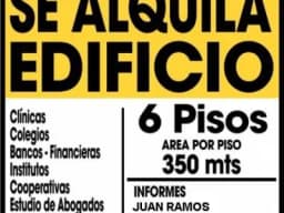EDIFICIO DE 6 PISOS EN ESTRENO