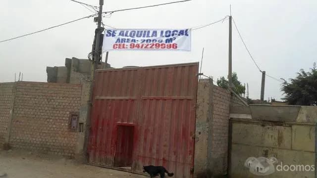 Alquiler de local de 2000 m2 en Puente Piedra — foto 1