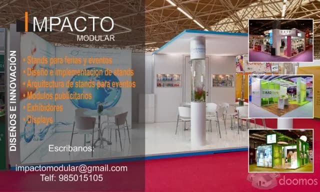 Diseño, decoracion e implementacion de stands para ferias, eventos, congresos — foto 1