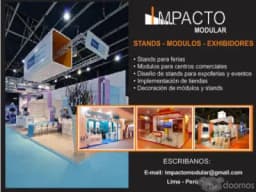 Construcción de stands y módulos para exhibición