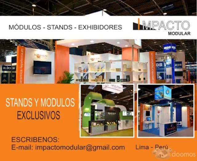 Diseño y decoración de stands y módulo en Lima Perú — foto 2