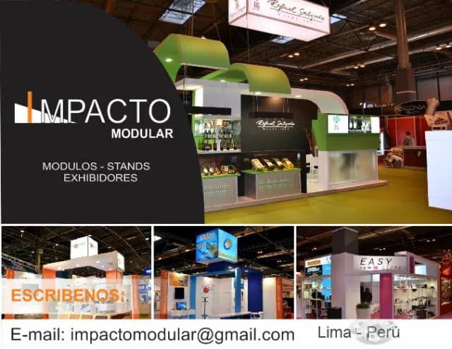 Diseño y decoración de stands y módulo en Lima Perú — foto 3