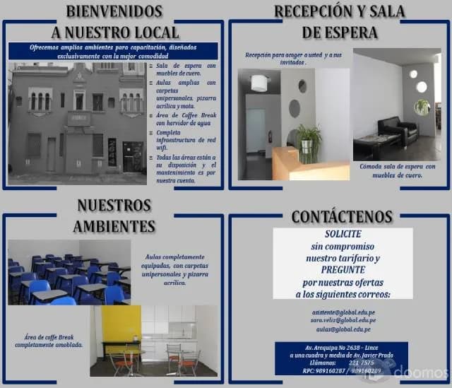 Alquiler de aulas — foto 1