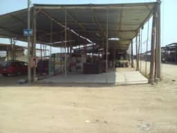 Puesto de frutas en Mercado Mayorista de Huaral